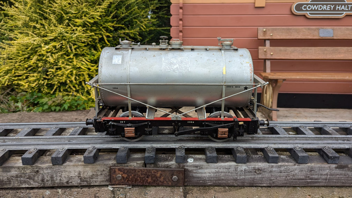 5 Inch Gauge SHELL Tank Wagon