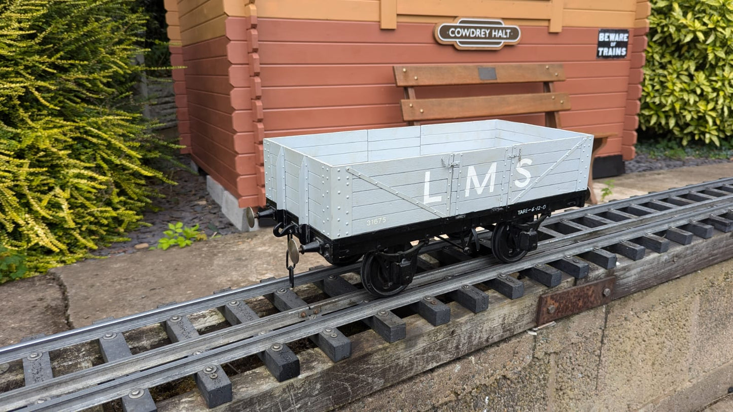 5 Inch Gauge LMS grey Wagon