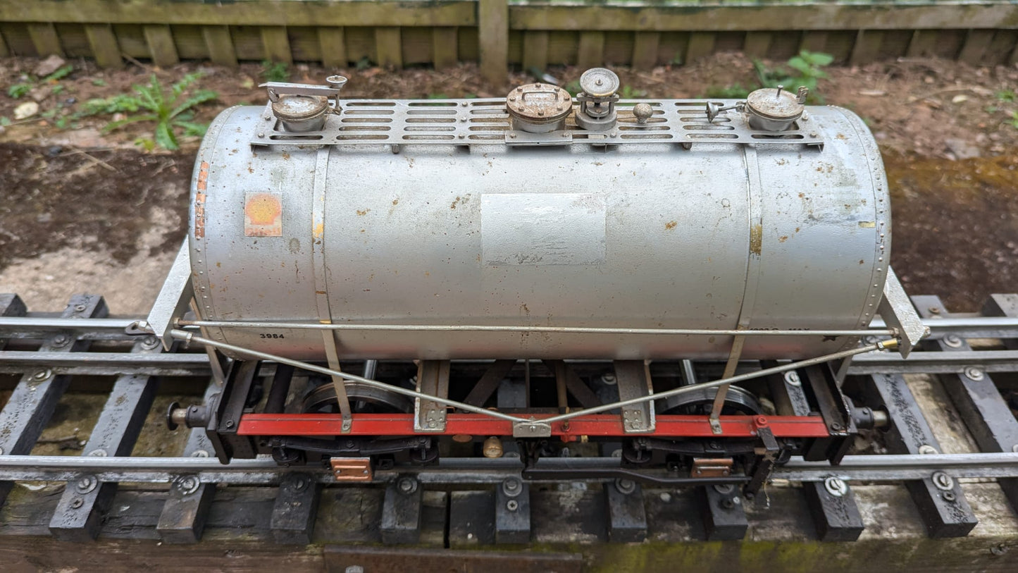 5 Inch Gauge SHELL Tank Wagon