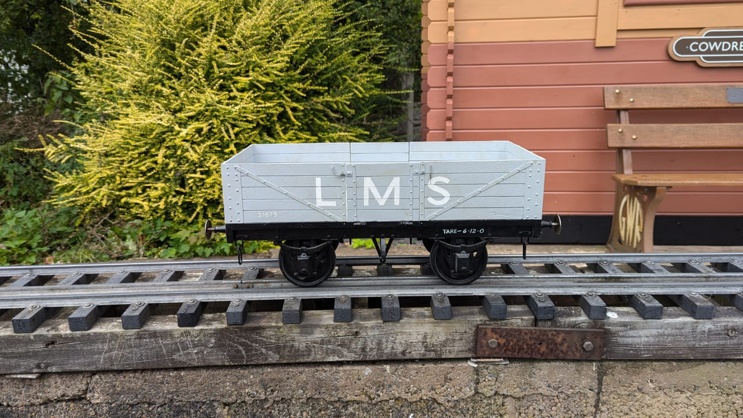 5 Inch Gauge LMS grey Wagon