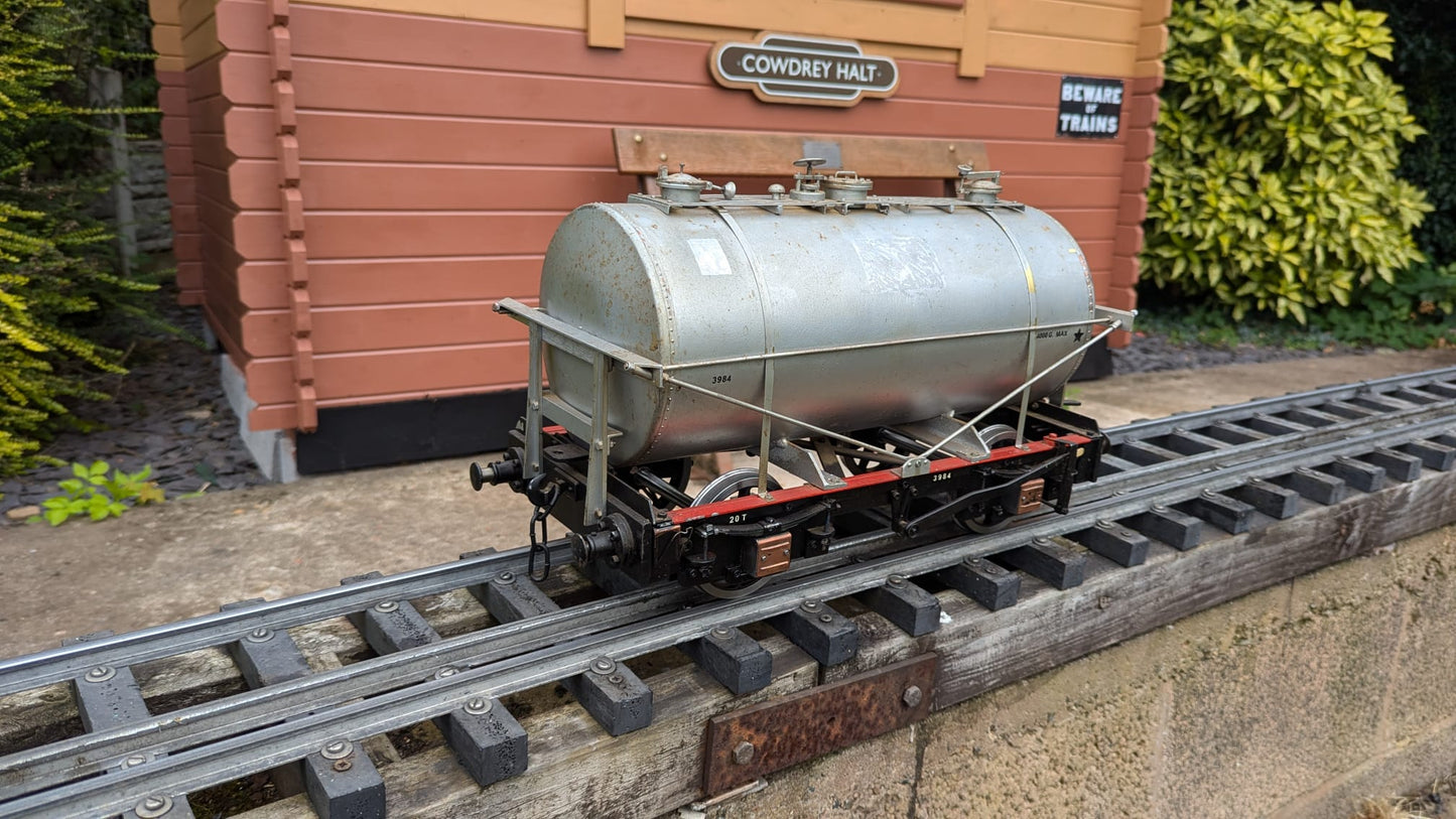 5 Inch Gauge SHELL Tank Wagon