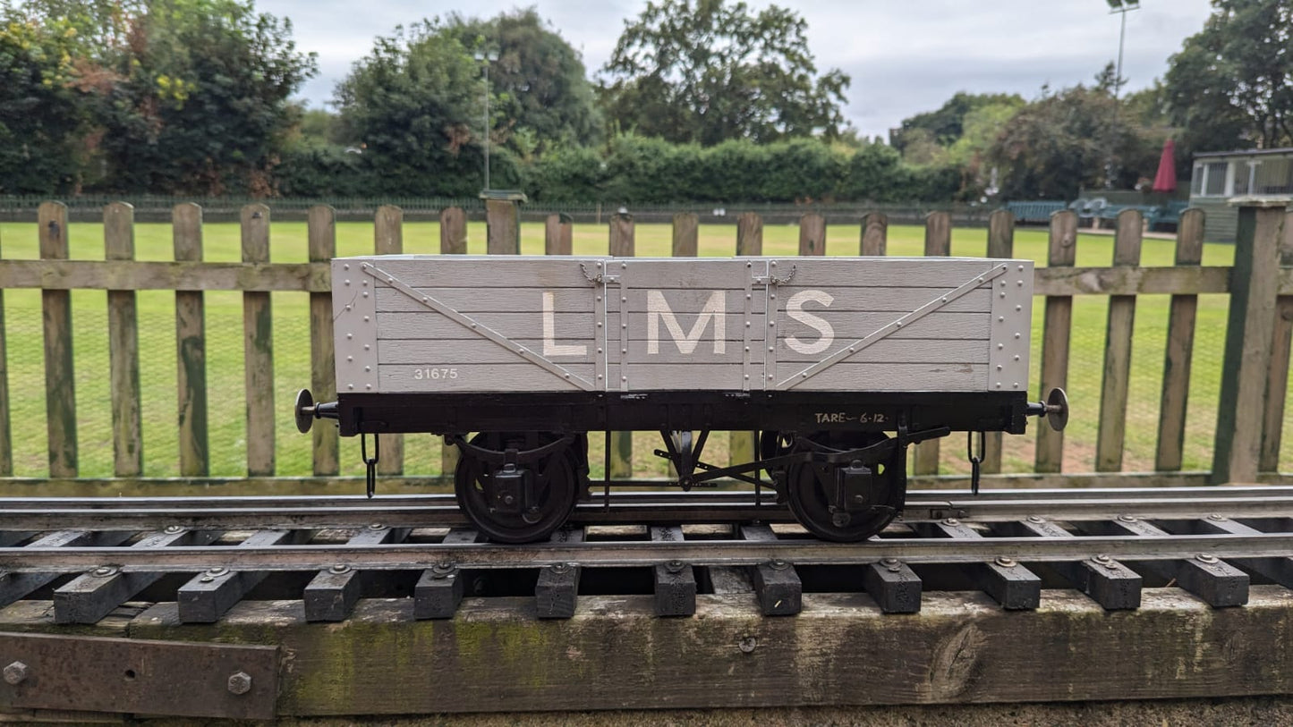 5 Inch Gauge LMS grey Wagon