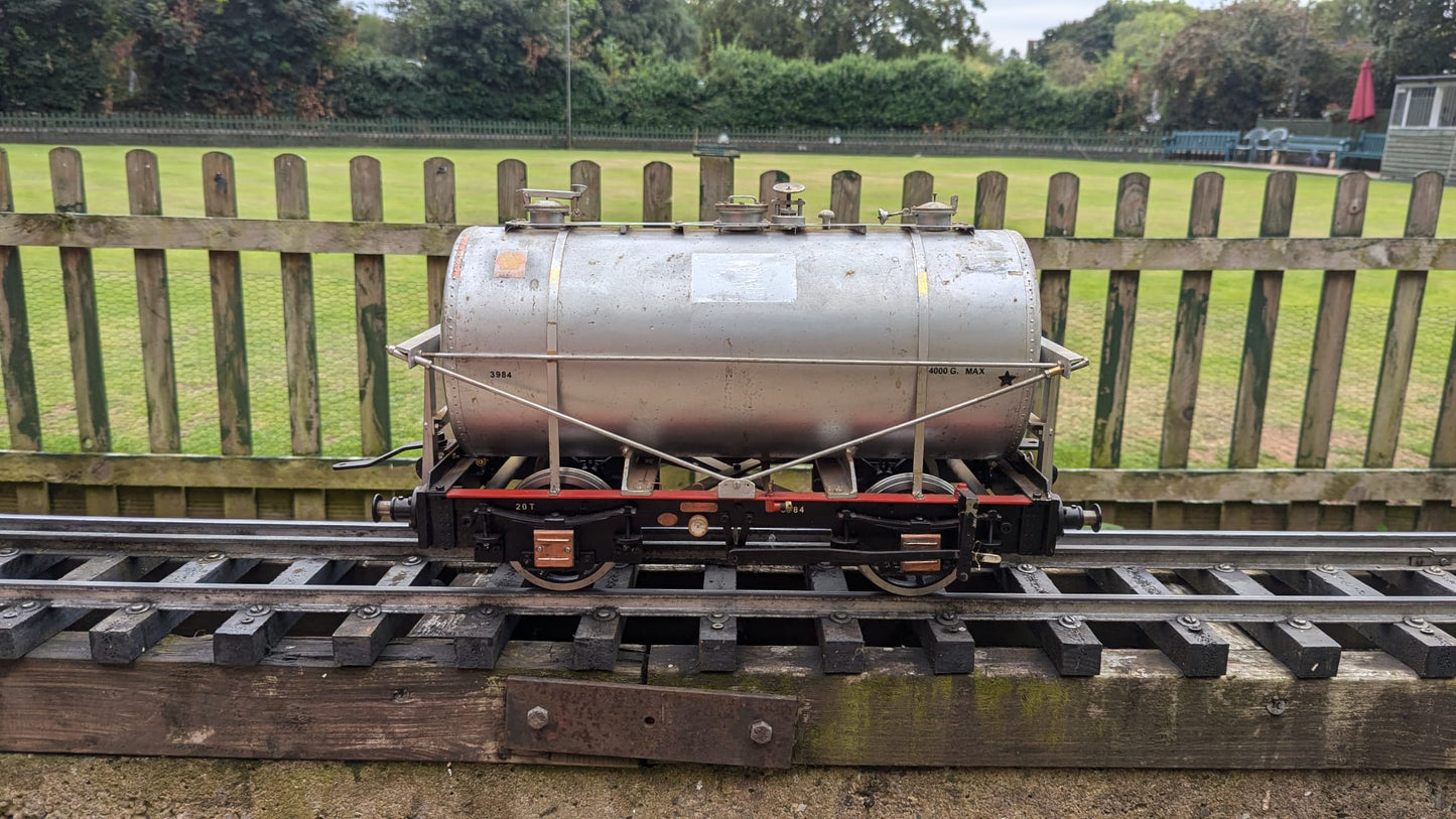 5 Inch Gauge SHELL Tank Wagon